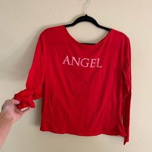 Victoria’s Secret angle sleepwear shirt